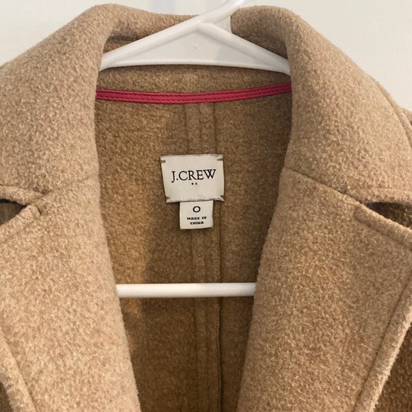 J. Crew Camel Coat - Picture 2 of 6